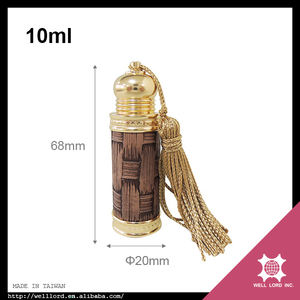 Calidad garantizada Botella de vidrio de moda Hermosa botella de aceite de perfume con flecos para uso familiar - Product Image 6