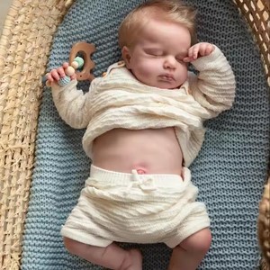 Lifereborn <span class=keywords><strong>18</strong></span> Zoll Bonecas Babypuppen Realistische Reborn-Puppen Weiche Nacido Silikon Lebensechte Reborn-Baby Neugeborenen-Puppen als Geschenke - Product Image 2