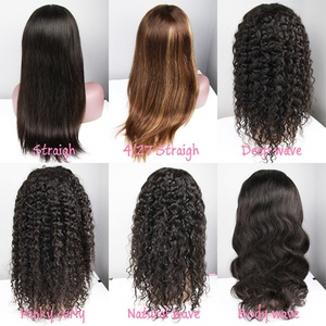 Perruques brésiliennes en cheveux humains ondulés avec dentelle frontale, garanties par Guangzhou, avec baby hair, sans nœuds, sans perte de cheveux - Product Image 6