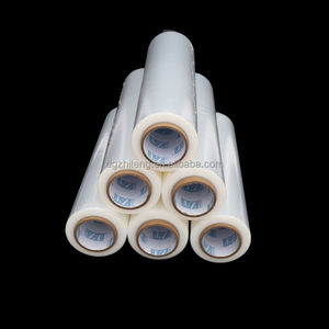<span class=keywords><strong>Prix</strong></span> de fabrication 18 "1500ft Film plastique Rouleau d'emballage étirable Ruban adhésif Film rétractable Rouleau vierge - Product Image 3