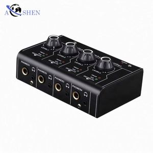 Amplificateur de casque professionnel portable 4 canaux pour moniteur audio - Product Image 3
