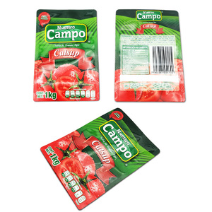 Hot bán bao bì nhựa túi cho gia vị cho nước sốt cà chua Salsa nhai kẹo cao su sữa thạch thực phẩm đóng hộp - Product Image 2