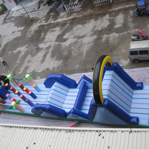 Offre Spéciale : Jeu Gonflable d'Obstacles Extérieur en PVC Certifié CE avec Tunnel et Blocs pour l'Escalade et la Glisse, Capacité 1000KG - Product Image 3