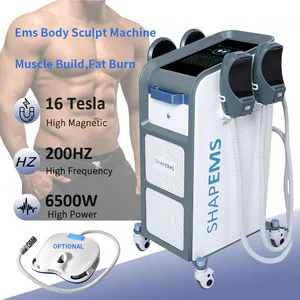 2024 Newest 4 Handles Pelvic Cushion Muscle Stimulation EMS Neo Body Sculpting Vibrating Body Massager Emslim Stimulator Machine