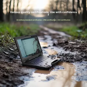 Suntek 15.6-Inch Công Nghiệp Workstation <span class=keywords><strong>Rugged</strong></span> Ngoài Trời Gia Cố Máy Tính Xách Tay Máy Tính Xách Tay Di Động Cho Công Việc Trong Kho Sản Phẩm - Product Image 4