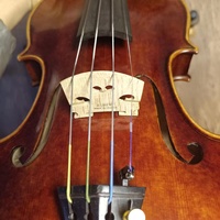 Violon en épicéa massif de haute qualité 44-32 à vendre à prix réduit, violon professionnel fait main avec dos et flancs en érable, style antique 44