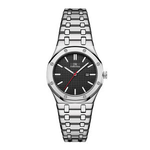 <span class=keywords><strong>IIK</strong></span> Collection 1338A vente chaude guangzhou montre à quartz unisexe dernier bracelet en acier étanche date montre-bracelet d'affaires minimaliste - Product Image 1