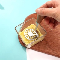 Presse à patates douces portable, petit écraseur manuel en acier inoxydable pour purée de pommes de terre et de citrouille