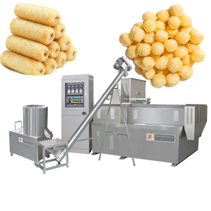 Machine automatique d'extrusion de nourriture de casse-croûte de maïs de bouffée d'équipement de casse-croûte de maïs ligne de <span class=keywords><strong>pop</strong></span> corn - Product Image 1