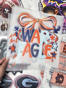 Autocollant de transfert DTF personnalisé pour Noël, <span class=keywords><strong>film</strong></span> de transfert thermique en vinyle, designs d'impression DTF, autocollants de logo de transfert thermique pour t-shirts - Product Image 3