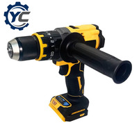 Moteur sans balais à batterie lithium-ion sans fil, double vitesse, poignée pistolet, couple réglable, connexion rapide 10 mm, usage domestique OEM