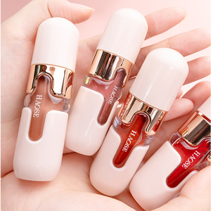 Gloss à lèvres végétalien Cloud Feel, texture brume douce, hydratant, fini brillant mat, couleur couvrante, baume à lèvres, maquillage - Product Image 6