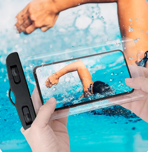 Custom Simple UV Print Floating Waterproof Phone Pouch Neck Strap Clear Touchscreen Dry Bag <strong>Eco</strong> Friendly PVC Promo <strong>Gift</strong> - Product Image 6