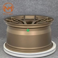 Maxtera Geschmiedete Maßgefertigte Bronze Fir Evo Style PKW-Räder für BMW M2 M3 M4 Porsche 911 718 Audi R8 RS Corvette Leichtmetallfelgen