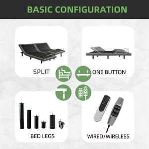 Đế Giường Có Thể Điều Chỉnh Mát Xa Chạy Điện Bán Chạy Với Động Cơ Okin - Product Image 6