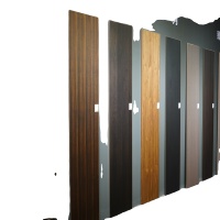 Panneau MDF mélaminé coloré imperméable 1220*2745mm, stratifié HDF, grain marbre, pour armoire et cuisine