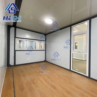 Maison préfabriquée portable et extensible à bas prix, conteneur de 40 pieds, 20 pieds, 30 pieds, structure préfabriquée, maison à 5 chambres, casas prefabricadas