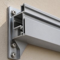 Abri de stationnement pour 2 voitures Angye, moderne et luxueux, personnalisé pour villa, avec toit en aluminium thermolaqué et auvent imperméable
