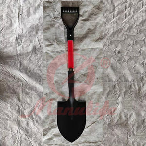 مجرفة شاطئ معدنية معدنية مصنوعة من الألياف الزجاجية 70 مع مقبض خشبي صيني صلب بطول مخصص للأطفال صغيرة محمولة - Product Image 2