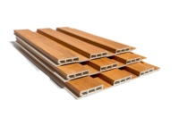 Panneaux muraux en WPC, composite bois-plastique de qualité supérieure, imperméables, résistants au feu, faciles à installer, décoration murale moderne pour salle de bain