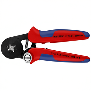 Outil de sertissage Knipex 0,08-16 mm AWG 28-5, réglage automatique, sertissage latéral - Product Image 1