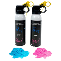 Canon à poudre Hstyle 100G/250G/300G pour révélation de sexe de bébé, décoration de fête, révélation de sexe, pistolet à poudre Holi