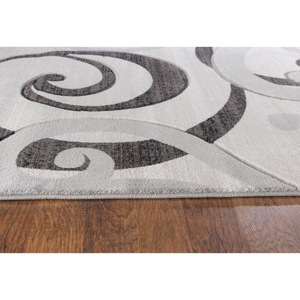 Tappeto contemporaneo intagliato a mano turchese TD collezione 3'8 \ "X 5'6 \" decorazioni per la casa