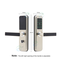 TTLock App Empreinte Digitale Antivol Appartement Chambre Serrure De Sécurité En Acier Inoxydable 304 Cerradura Inteligente Numérique WiFi Smart Lock