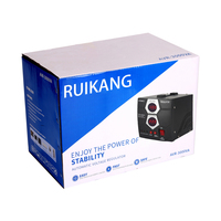 Régulateur de tension automatique monophasé AC 220V Ruikang, best-seller, pour usage domestique, avec affichage numérique et stabilisateur LED
