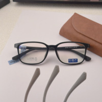 Nouvelle monture de lunettes tendance, discrète, pour la lecture et les trajets quotidiens, avec branches antidérapantes, plusieurs couleurs au choix Eyeframe22769