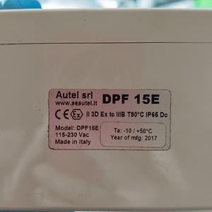 Manomètre de pression différentielle Autel DPF 15E, équipement de contrôle industriel - Product Image 2