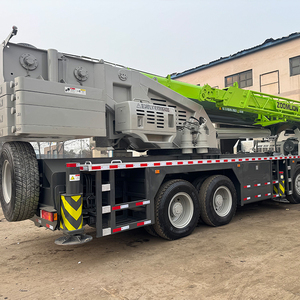 Grue de camion d'occasion haute performance Zoomlion ZTC800V 80T, moteur Weichai, boîte de vitesses, pompe, faible consommation de carburant, garantie 1 an, 90% neuve - Product Image 3