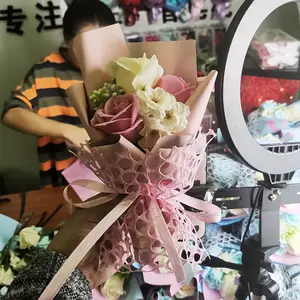 Nhà Sản Xuất Bán Rose Soap Flower Bouquet Valentine Quà Tặng