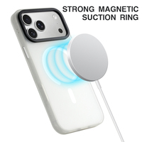 Coque de téléphone mate personnalisable avec logo, antichoc, magnétique et caméra amovible pour iPhone 17 Pro – Vente en gros