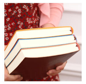 สมุดบันทึก A5หนัง PU แบบกำหนดเองสมุดวางแผนวาระสมุดโน้ตหนาแบบวินเทจโลโก้ได้ตามต้องการ - Product Image 1