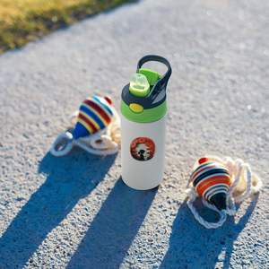 Bouteille d'eau isotherme en acier inoxydable vierge pour sublimation 12 OZ, gobelet droit avec couvercle anti-éclaboussures et incassable - Product Image 4