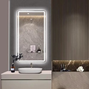 <span class=keywords><strong>Espejo</strong></span> de Baño LED Inteligente con Pantalla Táctil, Montado <span class=keywords><strong>en</strong></span> <span class=keywords><strong>la</strong></span> Pared, Antivaho, Luz Regulable <span class=keywords><strong>para</strong></span> Baño - Product Image 5