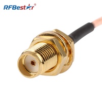 Pigtail SMA MCX MMCX 10-32 BNC TNC FME U.FL cloison femelle vers N prise mâle RG316 assemblage de câble d'antenne d'extension de cavalier coaxial