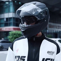 Casque de moto intégral pour adultes en ABS, double visière, homologué ECE, toutes saisons, modèle FF935 de la marque MY, intérieur respirant