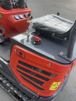 Miniexcavadora MX15RX en Oferta con Contrapeso y Pulgar Hidráulico para Excavación y Trabajos Agrícolas