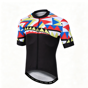 Stylish Printed Bike Riding Outfit with 3D Shock <b>Pad</b> & Anti-slip Details for Men and Women Engaged for Leisure Riding Trips - Product Image 2