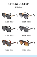 Nouvelles Lunettes de Soleil Photochromiques Rétro Rectangulaires Pilote Classiques Chunky, Bestseller Transfrontalier, Vintage Unisexe UV400, Tendance Homme 2026