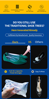 Chaussure civière protecteur orteil soutien universel Shaper lavable léger Anti pli Sneaker chaussures arbres