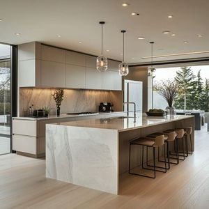 Si populaire Australie Armoire de cuisine modulaire moderne de luxe haut de gamme - Product Image 5