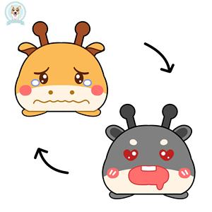 Vente en gros OEM jouets en peluche personnalisés drôles en colère et heureux pour l'<span class=keywords><strong>expression</strong></span> émotionnelle des enfants - Product Image 4