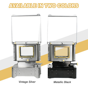 INBESTCAMP Mini-radiateur à mazout portable <span class=keywords><strong>en</strong></span> acier <span class=keywords><strong>pour</strong></span> terrasse, jardin, intérieur, idéal <span class=keywords><strong>pour</strong></span> pannes de courant, avec plaque de cuisson intégrée - Product Image 6