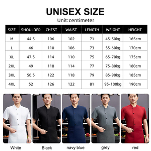 Uniforme de <span class=keywords><strong>Chef</strong></span> Transpirable de Malla para Restaurante, Verano, Manga Corta para Hombres y Mujeres, para Servicio de Alimentos y <span class=keywords><strong>Cocina</strong></span> - Product Image 2