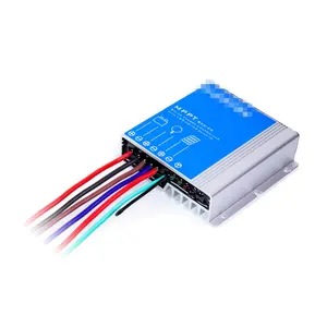 Lumiax遥控器12V 24V 10A 15A太阳能路灯MPPT太阳能充电控制器智能