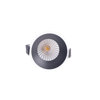 Shanhe abajo luz 5W antideslumbrante COB loxone techo hueco ajuste 24V DC mini tricolor regulable led downlight