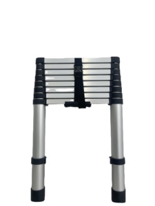 Échelle télescopique industrielle de haute qualité en aluminium, échelle extensible en aluminium, Chelle Télescopique 150KG, utilisée pour l'extérieur - Product Image 1